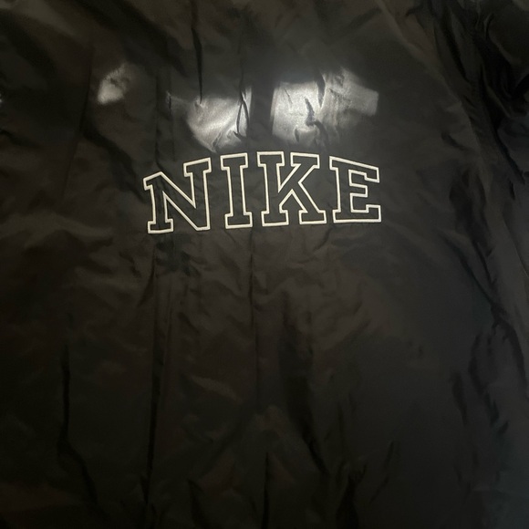 Vintage Nike Windbreaker Full Zip Jacket Black Tag 90s Mesh 3XL - Picture 7 of 7